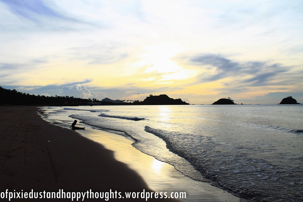 nacpan-beach-el-nido-sunset