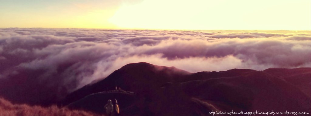 While waiting for the sunrise