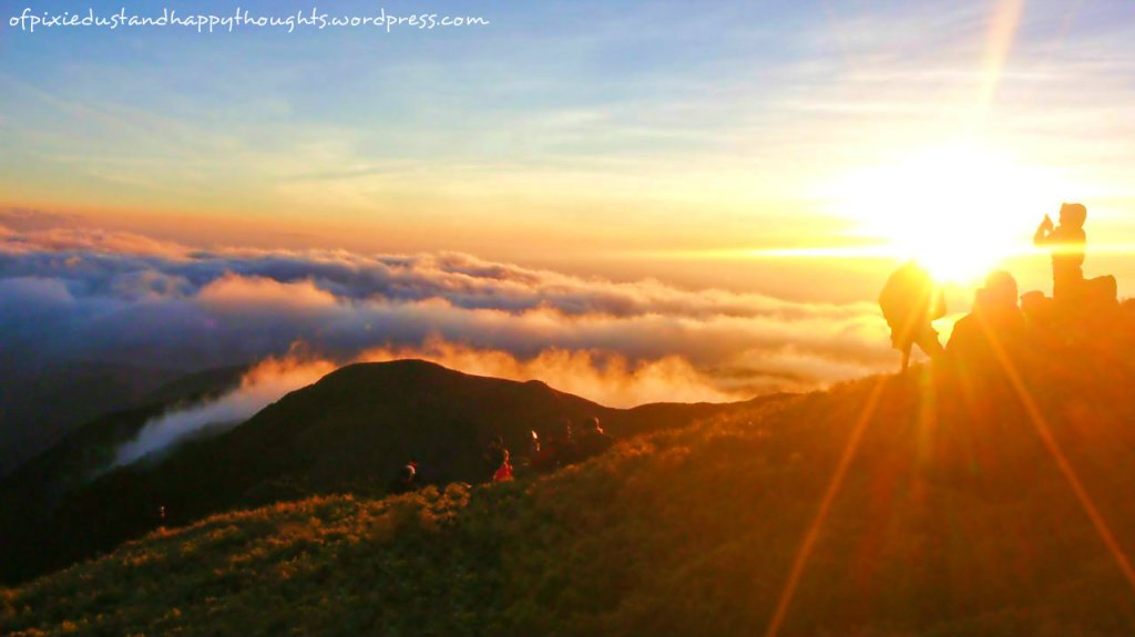 While the sun was at its brightest