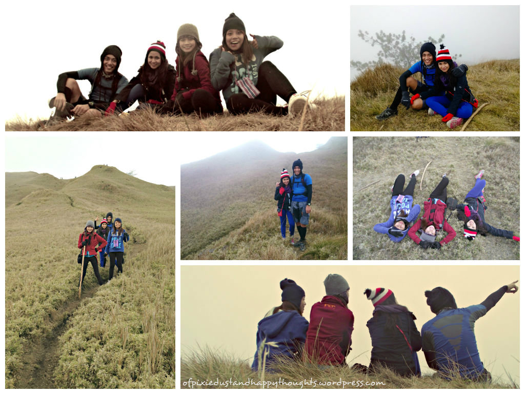 The junior summit is a nice place to relax and take pictures after a tiring trek.