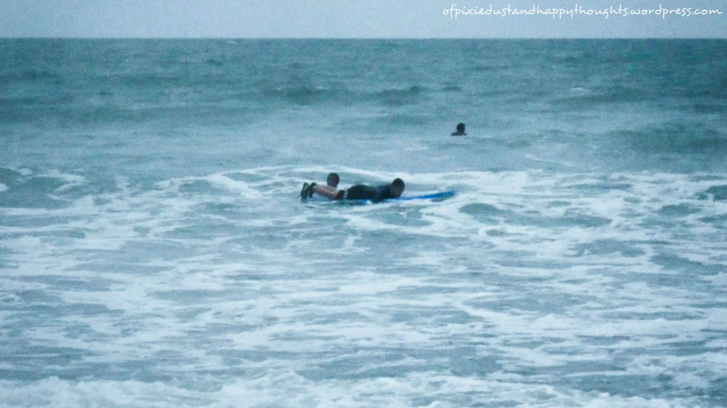 one of the few pics I took after I gave up on trying to surf