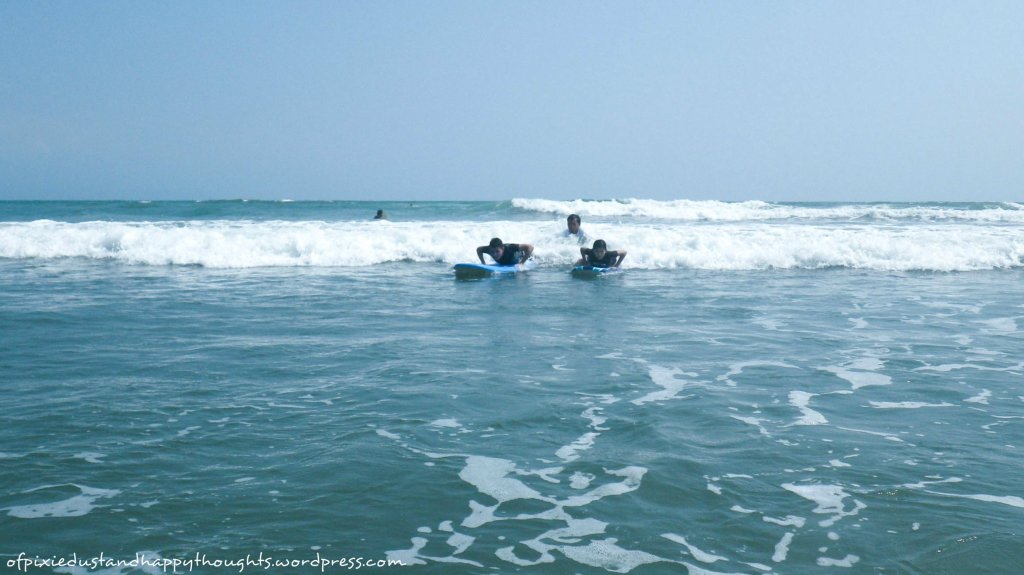 Surfing in Baler