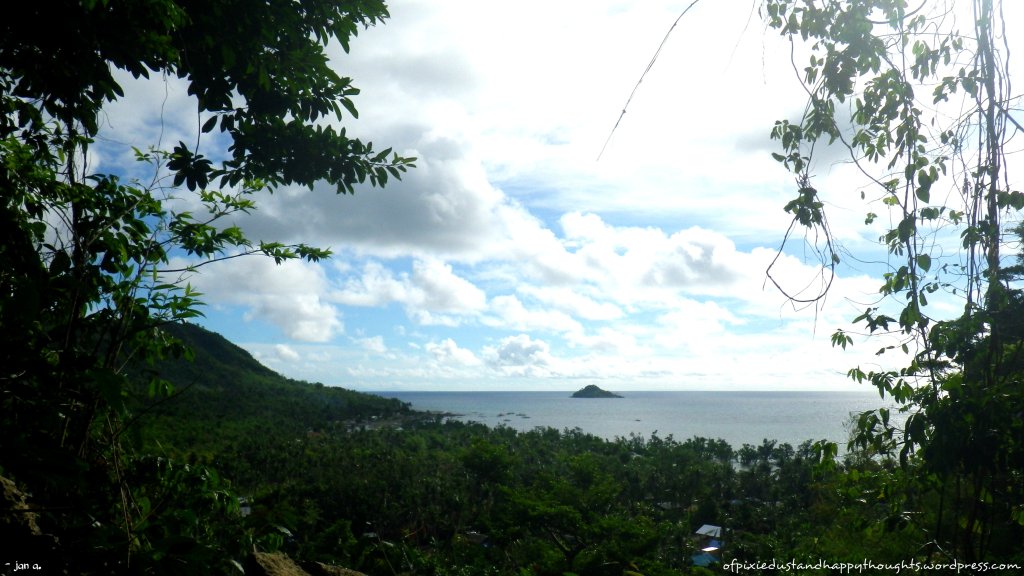 The view once you get out of the cave.