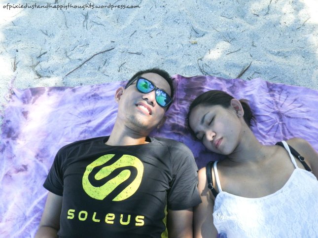 Sleeping at the beach is one of our fave activities too :P