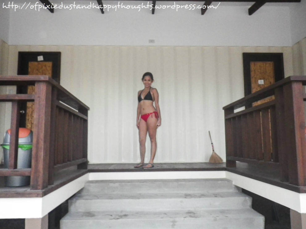 On the left side is our room, while on the right side is Cat & Raf's.