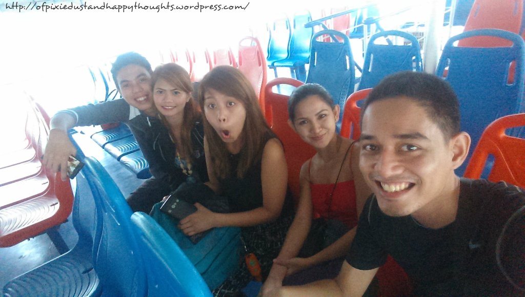 Ferry ride back to Cebu City