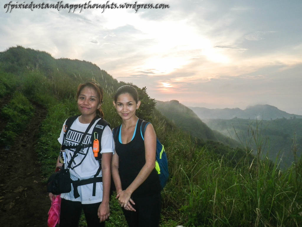 Almost sunset and we're still not halfway down.