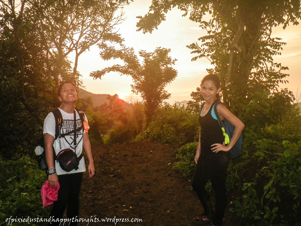 One of our last shots in the muddy trail before it turned dark.