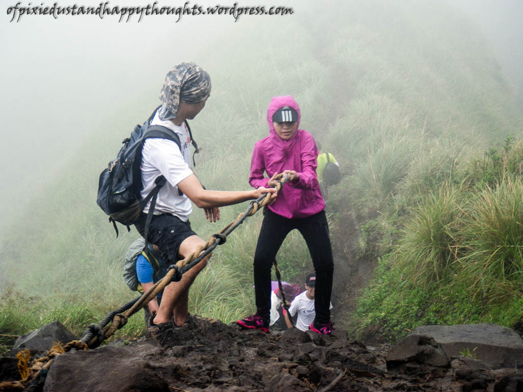 If I had the choice not to rappel, I wouldn't have. Haha. But it was a nice new skill I acquired during the hike. :D