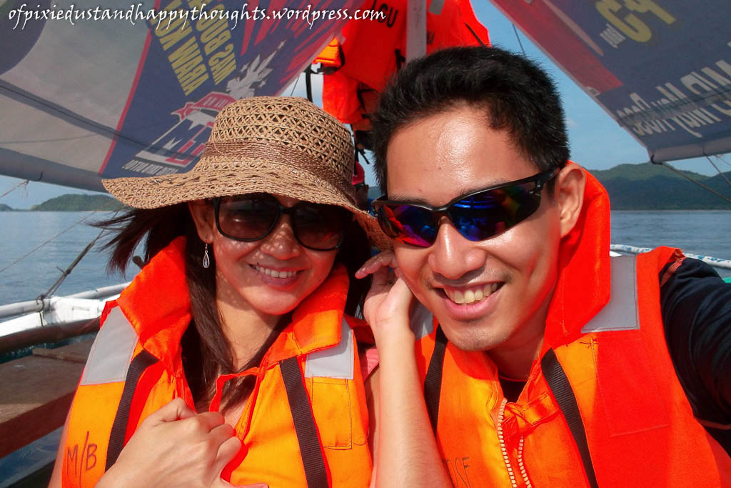 Joseph and I on our first day of island hopping :)
