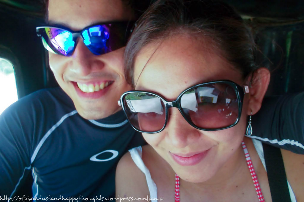 On our way to the port