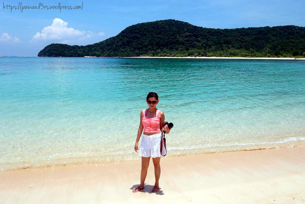 We were only taking pics at the beautiful part, but we were shooed away by a guy from the resort