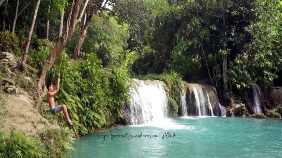 This was captured from a video of the actual jump