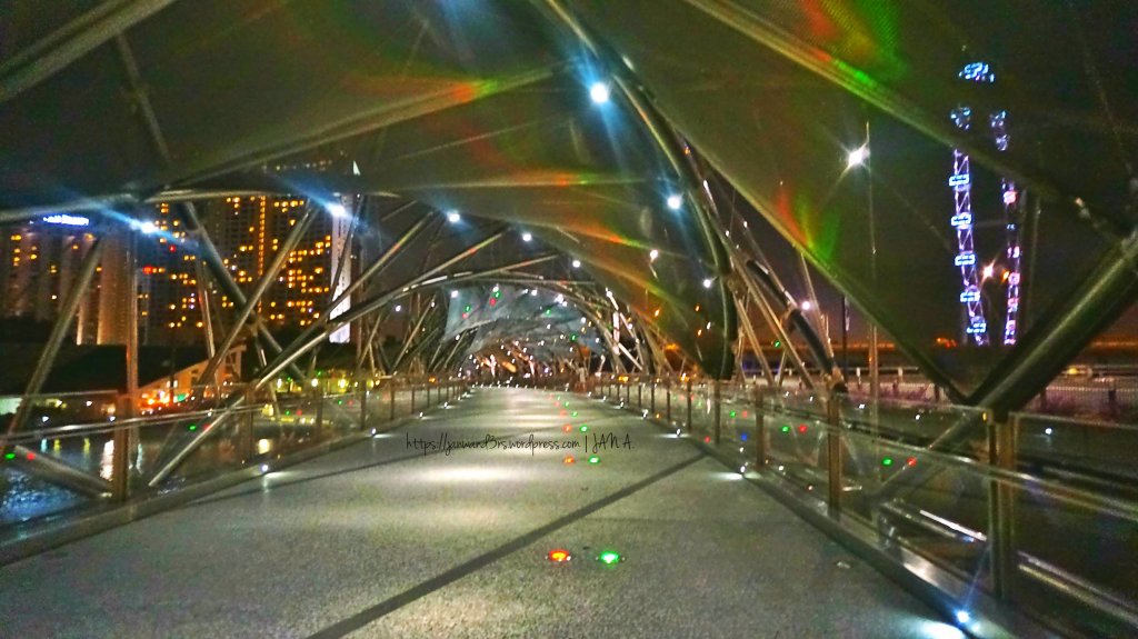 One thing I love about traveling abroad: seeing extraordinary structures such as this bridge