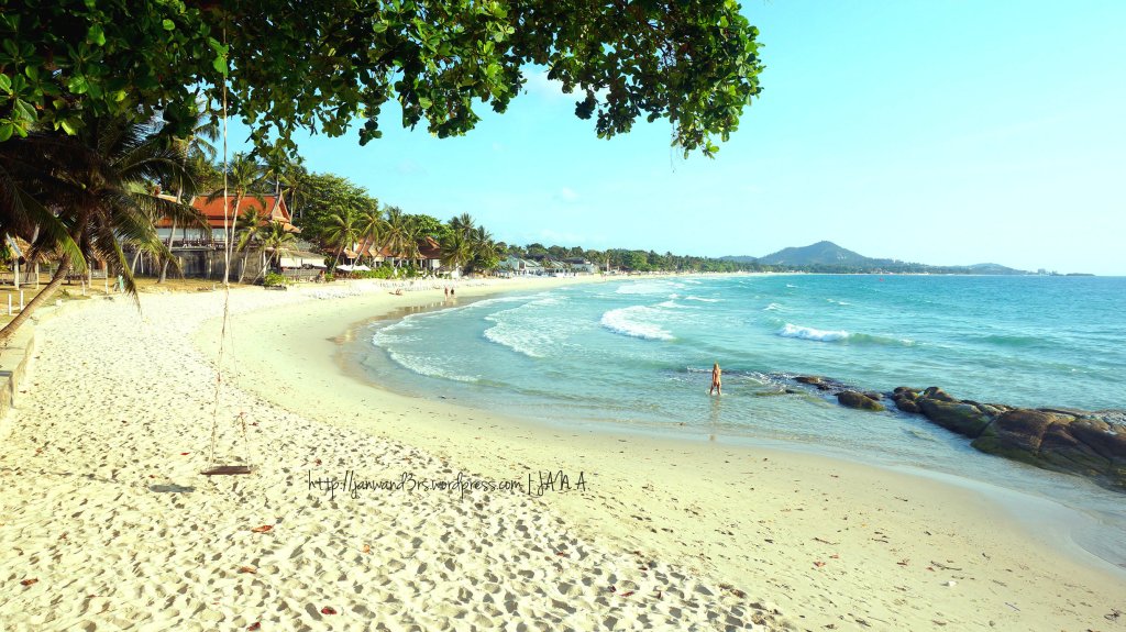 Chaweng beach in Koh Samui